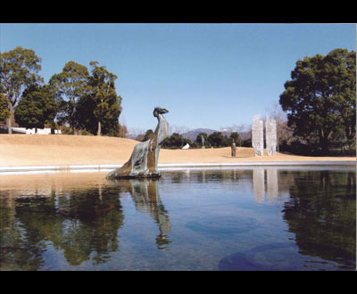 入選「彫刻と庭園」山田 秋男さん