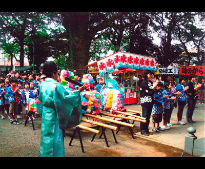 入選「子ども神輿出陣祈願」諏訪部春夫さん