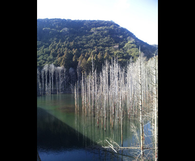 入選「桃沢川砂防ダムの上」畔上 英樹さん
