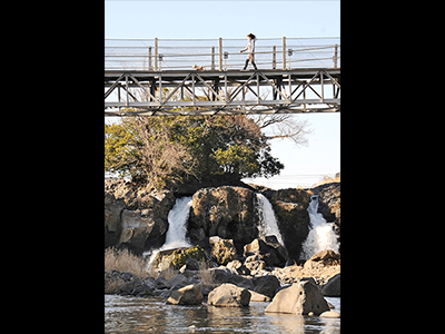入選「鮎壺のかけ橋」芳賀信吉さん
