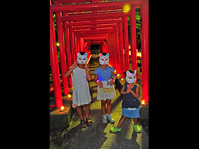 イベント賞「キツネが3匹」松崎雅敏さん