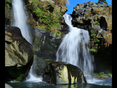 入選「ジオパーク・鮎壺」衛藤一男さん