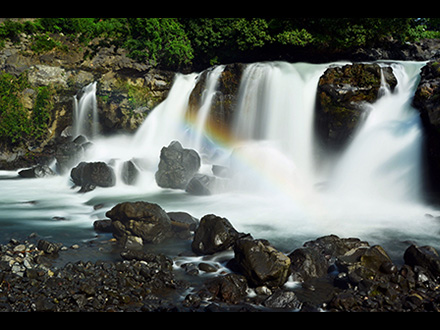 入選「鮎壺の滝」飯原俊治さん