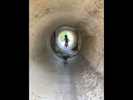入選「土管公園にて」原田真吾さん